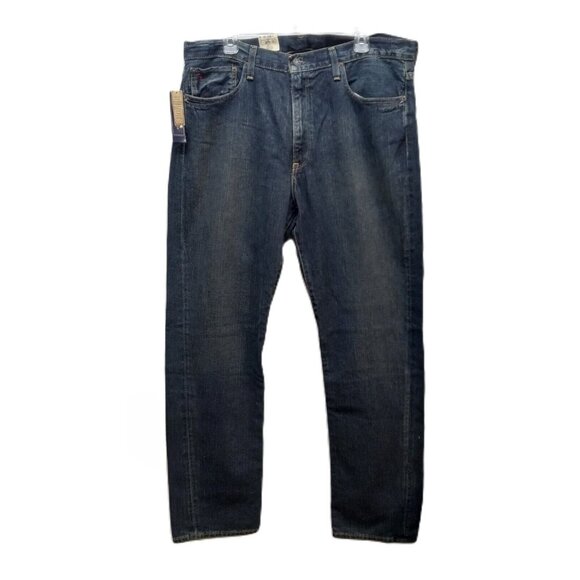 Polo Ralph Lauren Men's Blue Jeans 38/ 33 Cortlandt 300 Denim 100% Cotton NWT